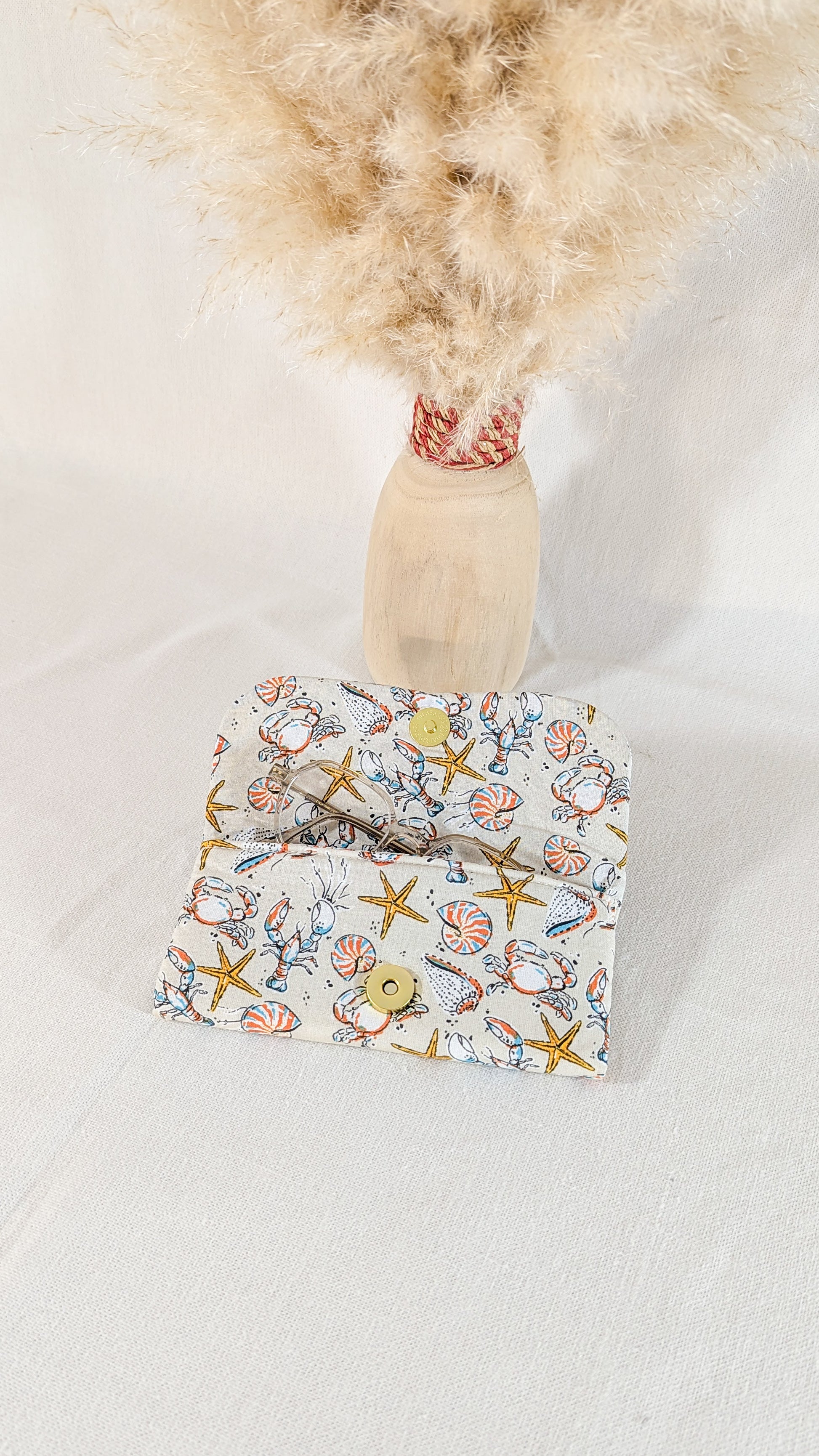 Etui à lunettes Coquillage et crustacés